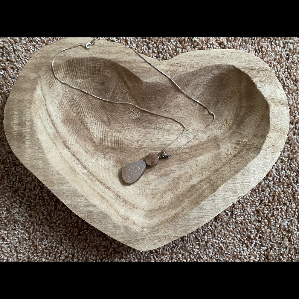 Druzy Quartz Necklace